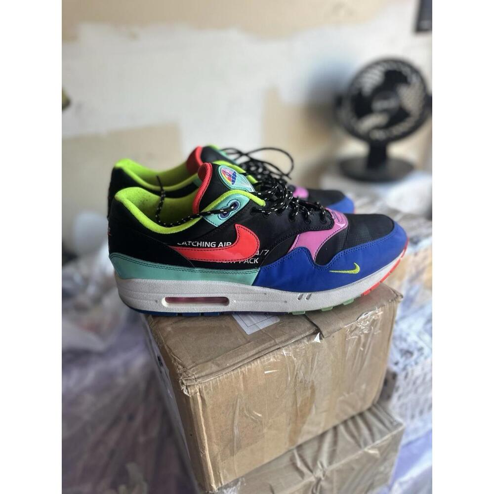 Nike Air Max 1 CU4713-001‎ Sketch Multi Color Men’s Size 13 Sneakers